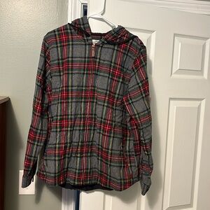 LLBean Full Zip Flannel